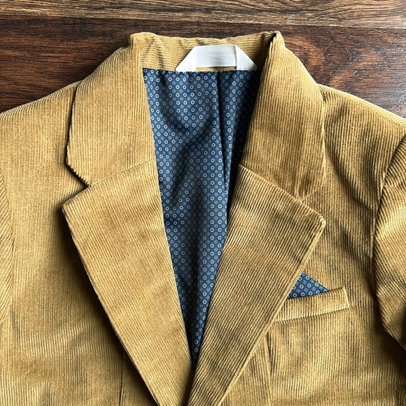 NWT Boys Cat & Jack Tan Blazer Jacket Corduroy | Corduroy Jacket | Dress Jacket - Picture 2 of 8